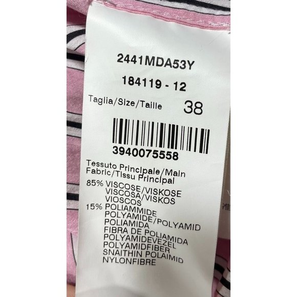 MSGM Striped Ruffle Dress - Picture 6 of 6